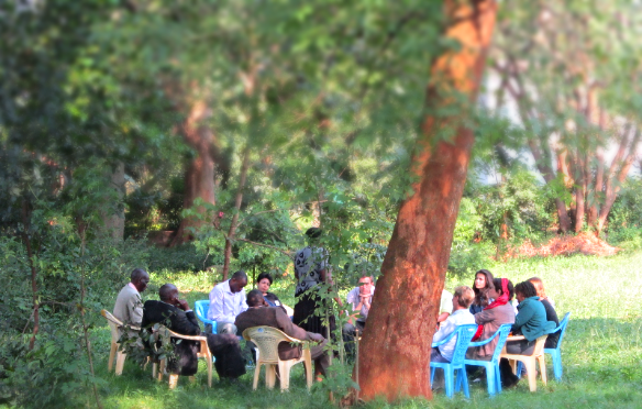 Outdoor seminar| Social entrepreneurship program | Nairobi outskirts, Kenya