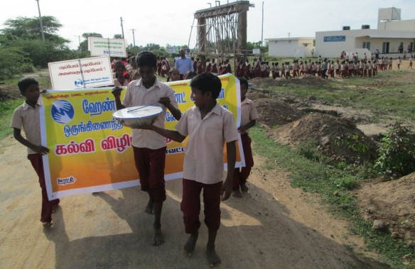 Awareness rally on child labor | Paramesvaramangalan, India