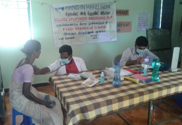 Medical camp | Paramesvaramangalan, India